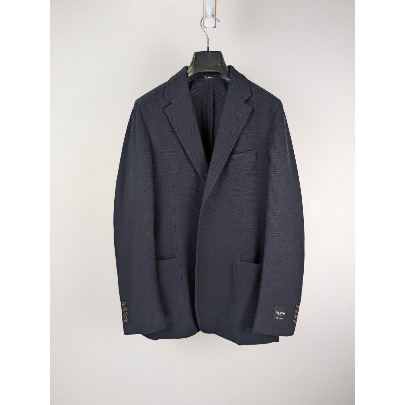 Todd Snyder o1rshd1 CC20 Light Jacket Blazer in Navy Blue Size US M / EU 48-50 / 2 - 1 Thumbnail