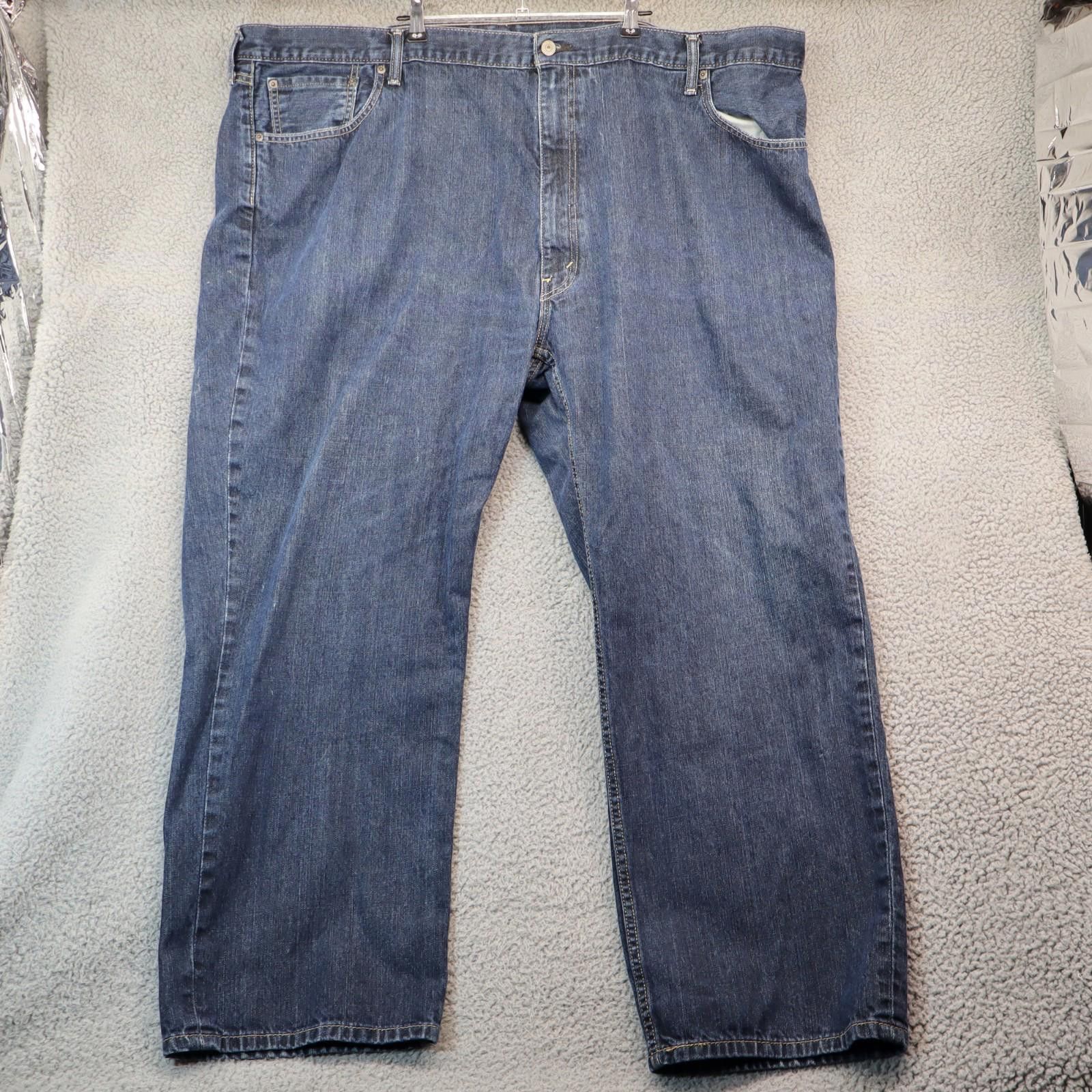 Levi's Levis 559 jeans men 52x32 Classic fit straight blue denim Size US 44 / EU 60 - 4 Thumbnail