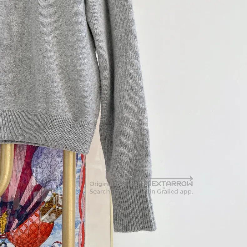 Fendi Fendi Gray wool knitted top Size XS / US 0-2 / IT 36-38 - 4 Thumbnail