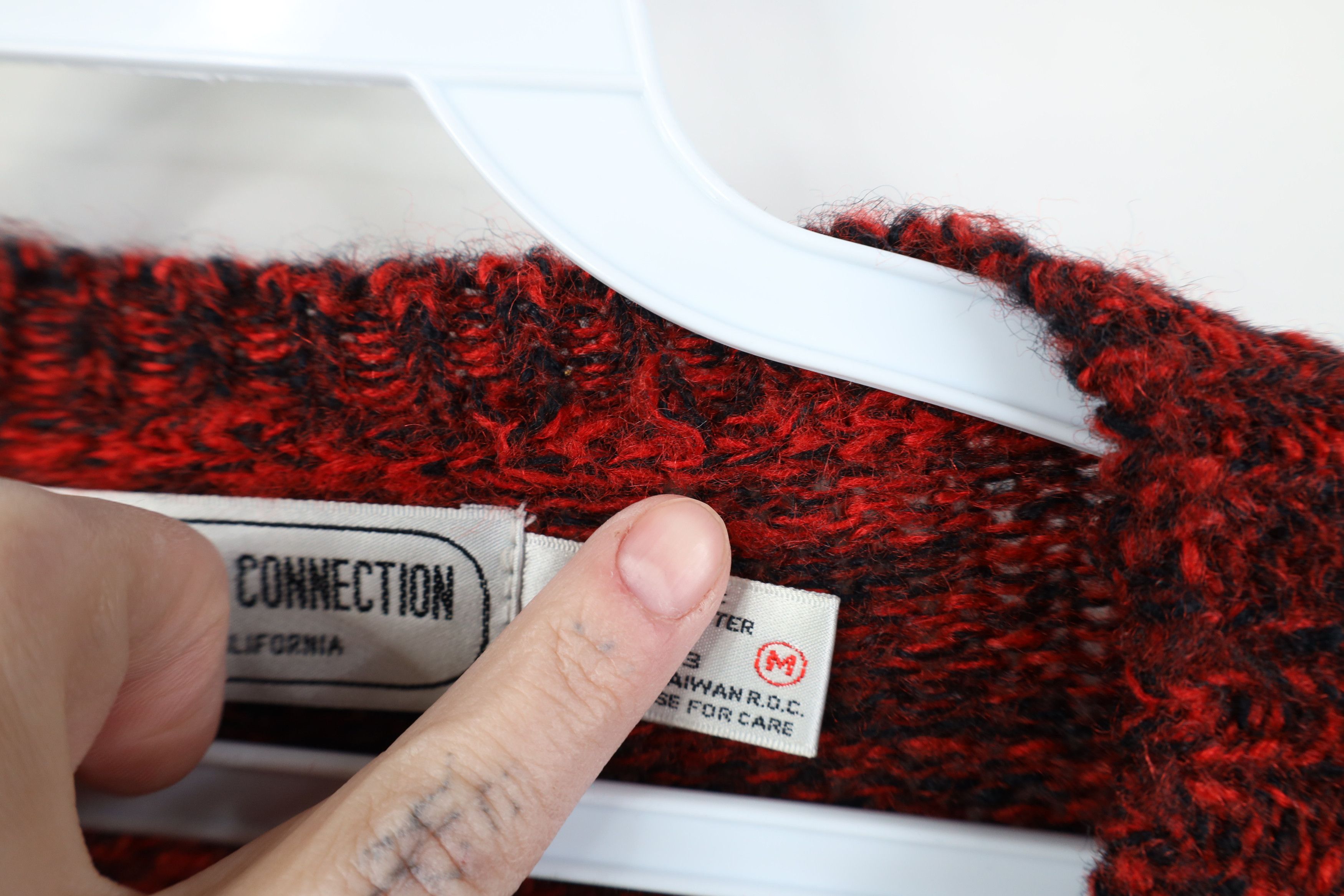 Vintage Vintage 90s Streetwear Wool Blend Knit Crewneck Sweater Size M / US 6-8 / IT 42-44 - 9 Thumbnail