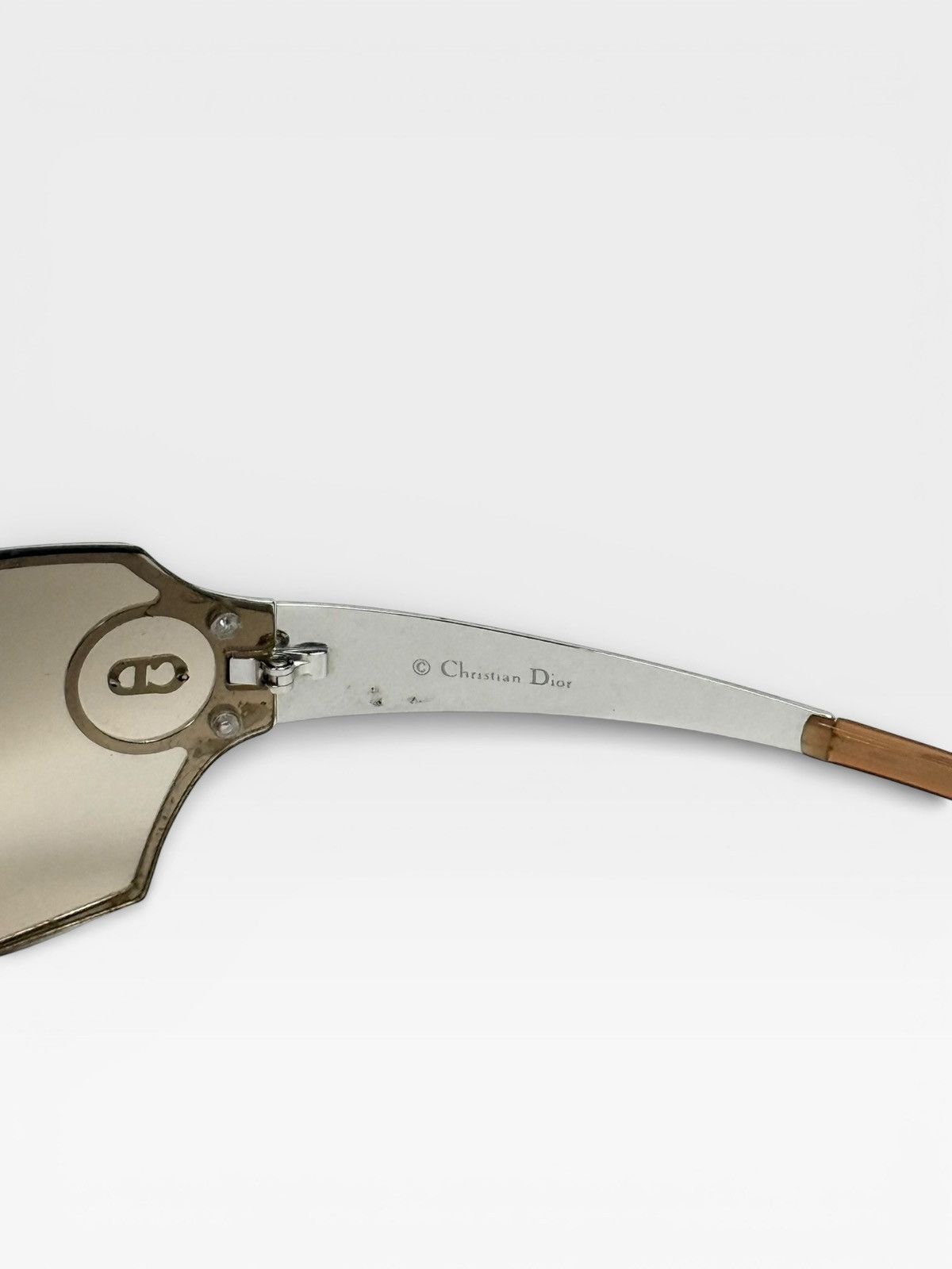 Dior VINTAGE DIOR GO METAL FRAME SUNGLASSES Size ONE SIZE - 5 Thumbnail