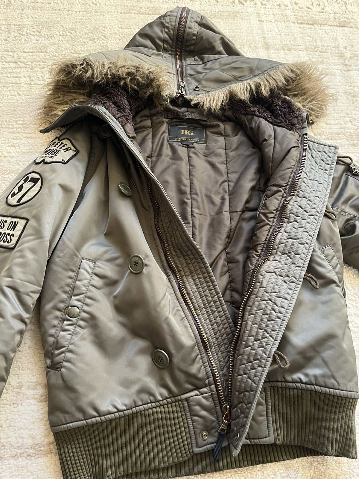 Hysteric Glamour Hysteric Glamour N2B Bomber Jacket Size US S / EU 44-46 / 1 - 6 Thumbnail