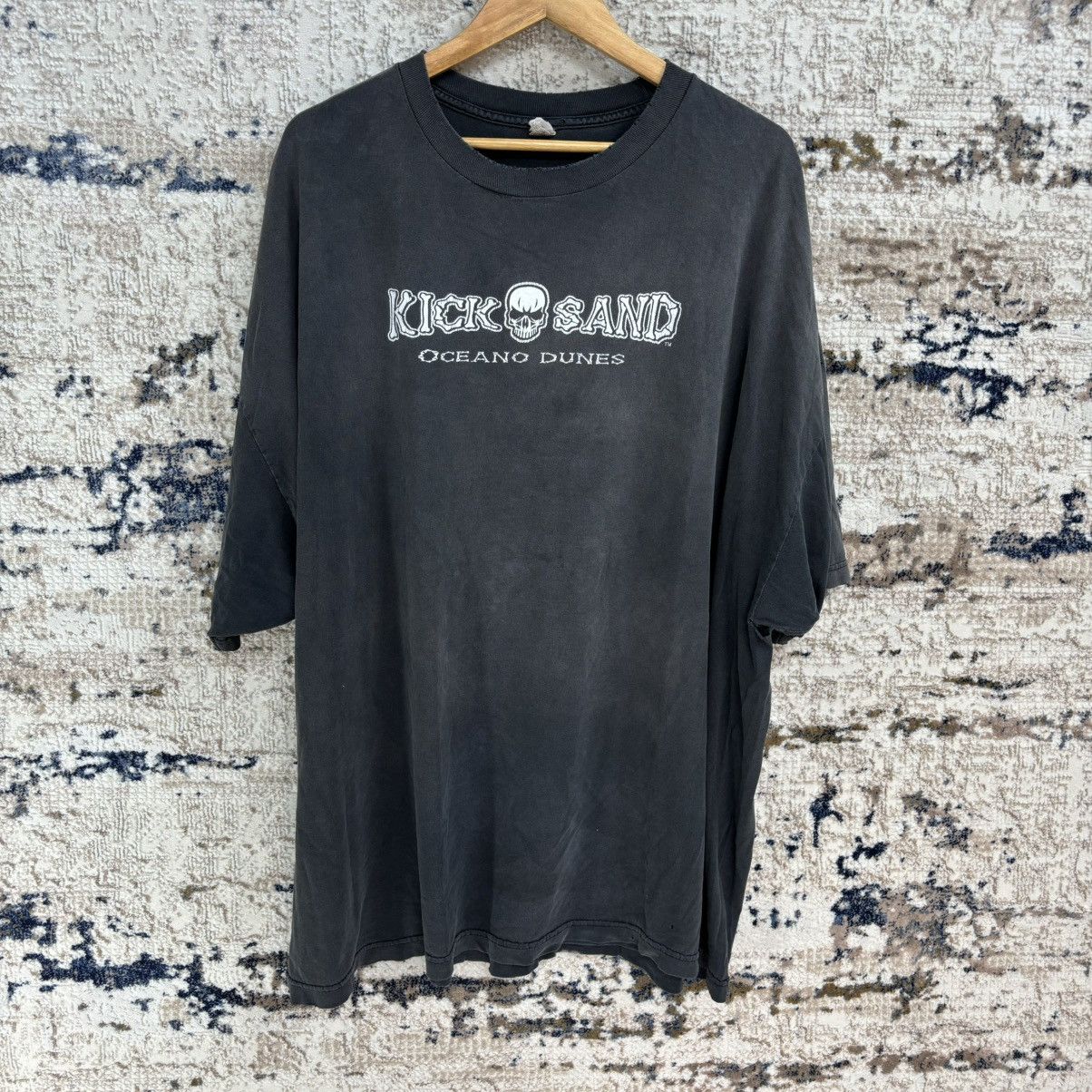 Vintage Vintage Distressed Kick Sand “Ocean Dunes” Oversized Tee Size US XXL / EU 58 / 5 - 10 Thumbnail