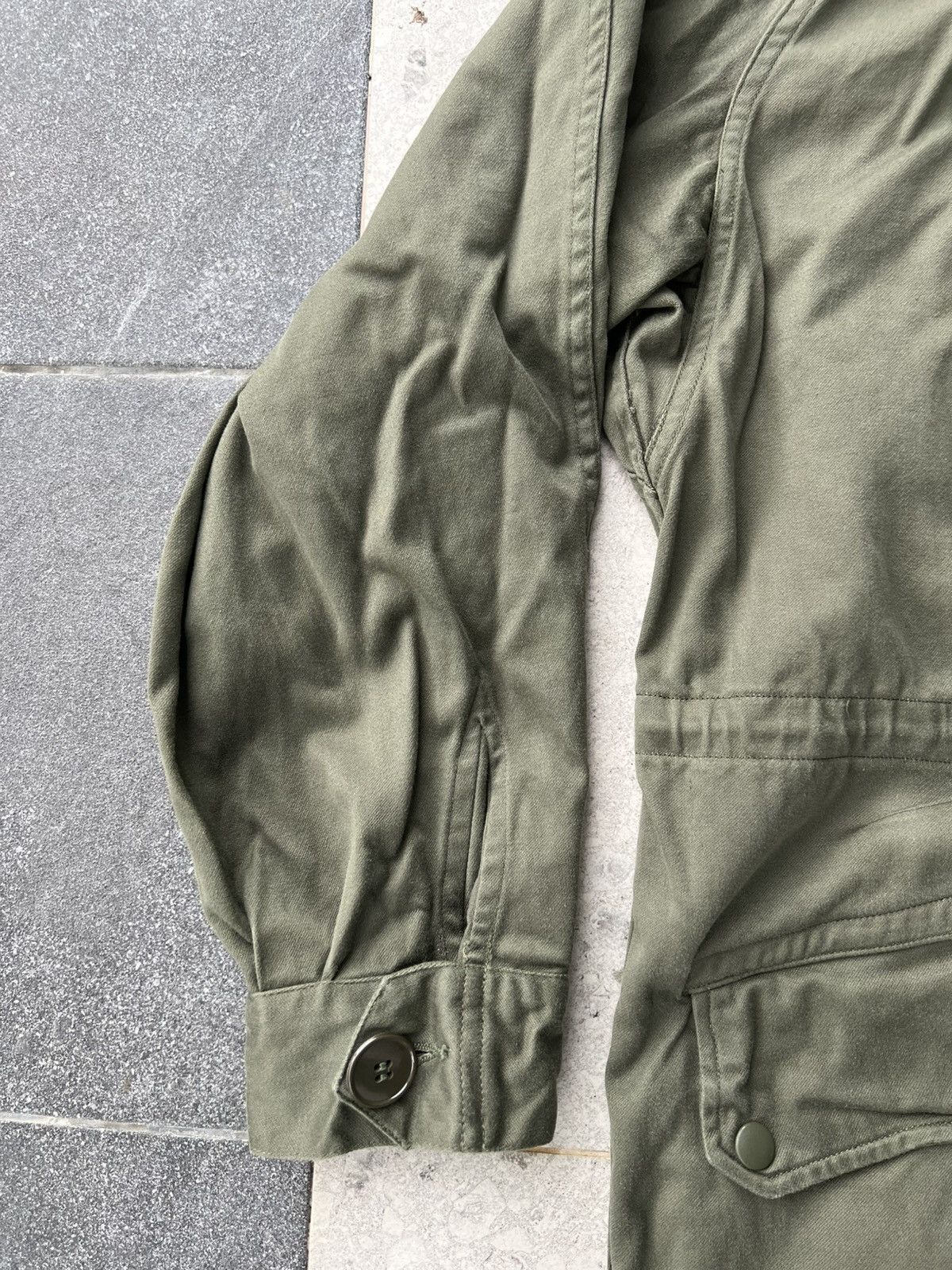 Vintage Vintage 70s French Army Green Military Parka Jacket Size US XXL / EU 58 / 5 - 7 Thumbnail