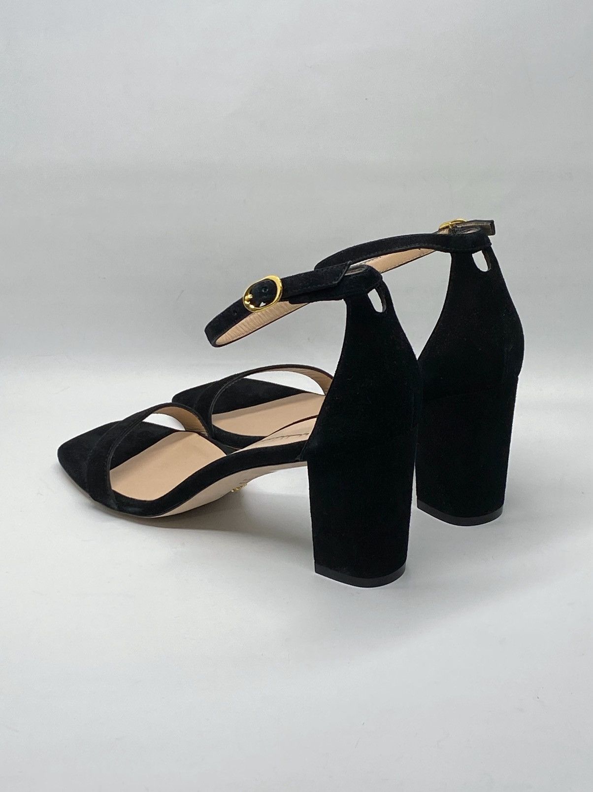 Stuart Weitzman Stuart Weitzman Suede Block Heeled Sandals size 8.5 Size US 8.5 / IT 38.5 - 7 Thumbnail