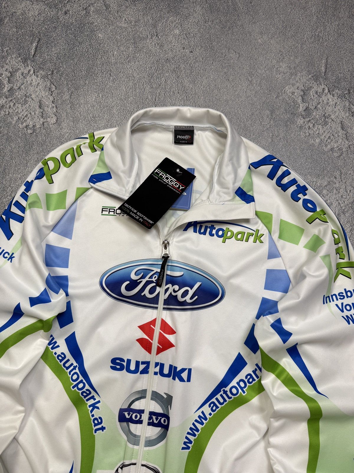 Bicycle Bicycle Jersey Vintage Longsleeve Mersedes Ford Autopark Size US M / EU 48-50 / 2 - 2 Thumbnail