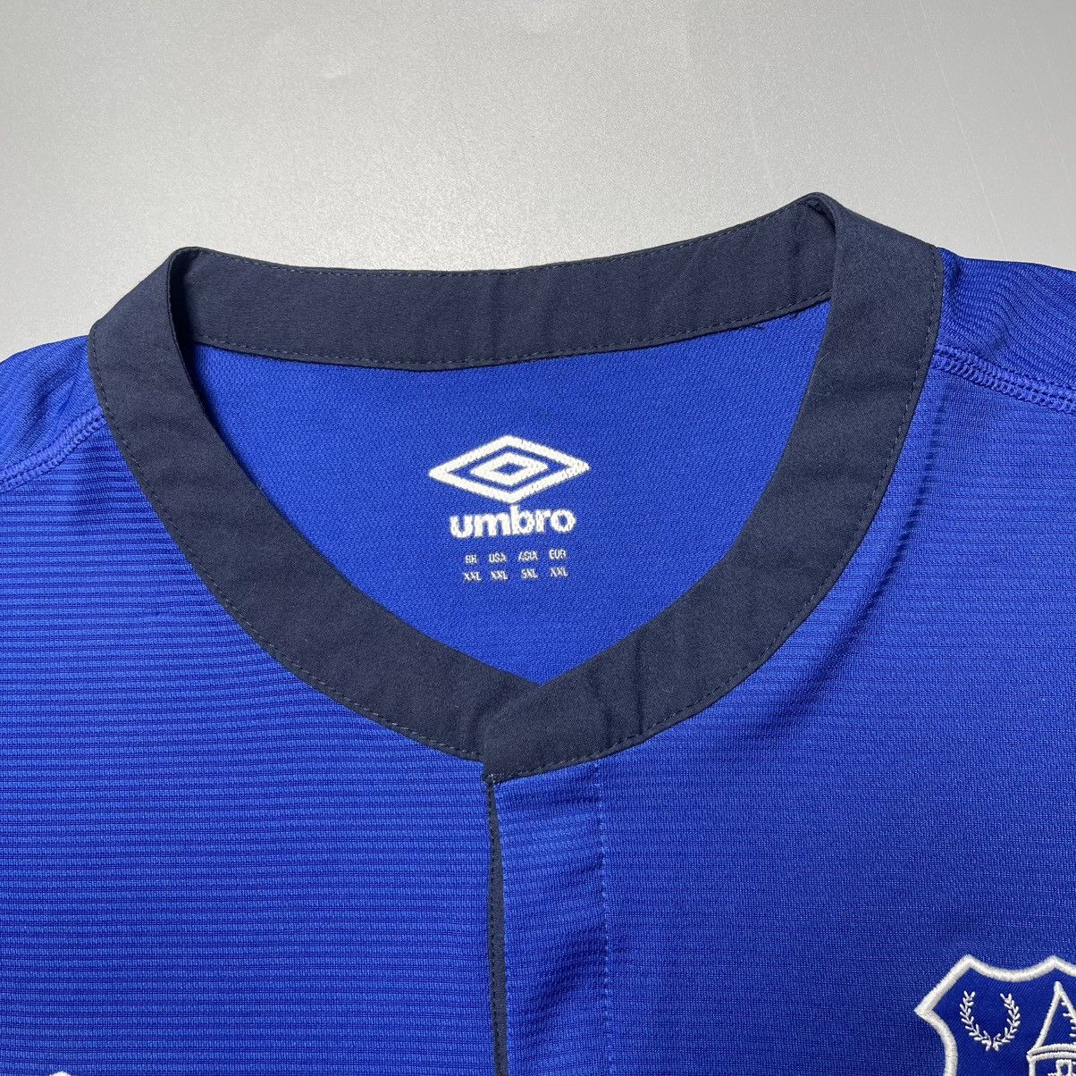 Umbro EVERTON UMBRO 2014/2015 FOOTBALL SOCCER HOME JERSEY #5 ETO’O Size US XXL / EU 58 / 5 - 5 Thumbnail