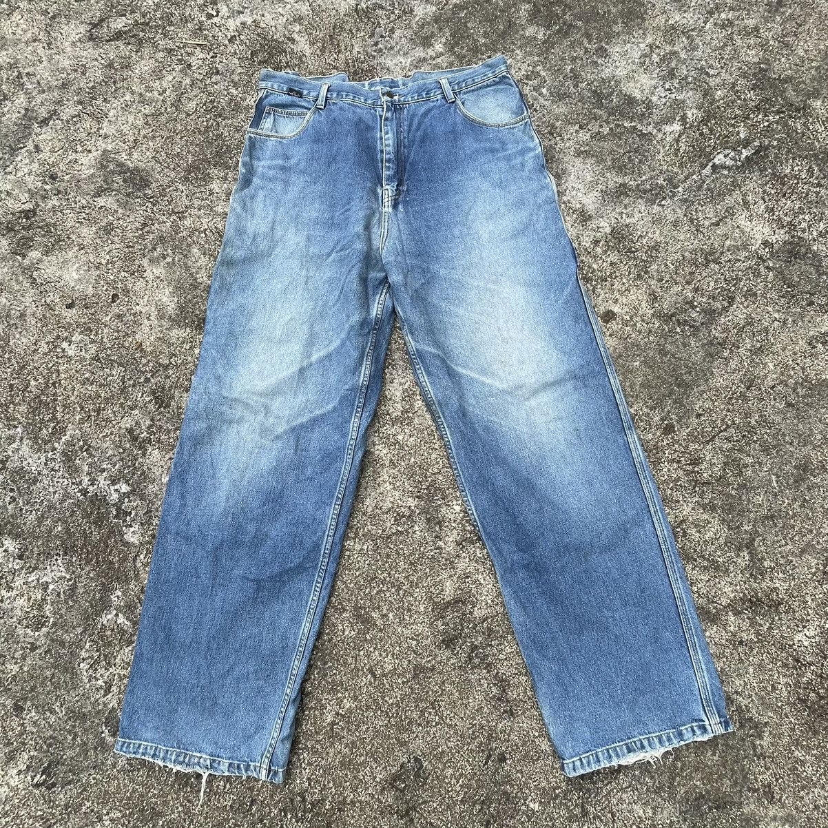 If Six Was Nine Crazy Vintage Baggy Y2K Sean John Carpenter Jeans Size US 38 / EU 54 - 2 Thumbnail