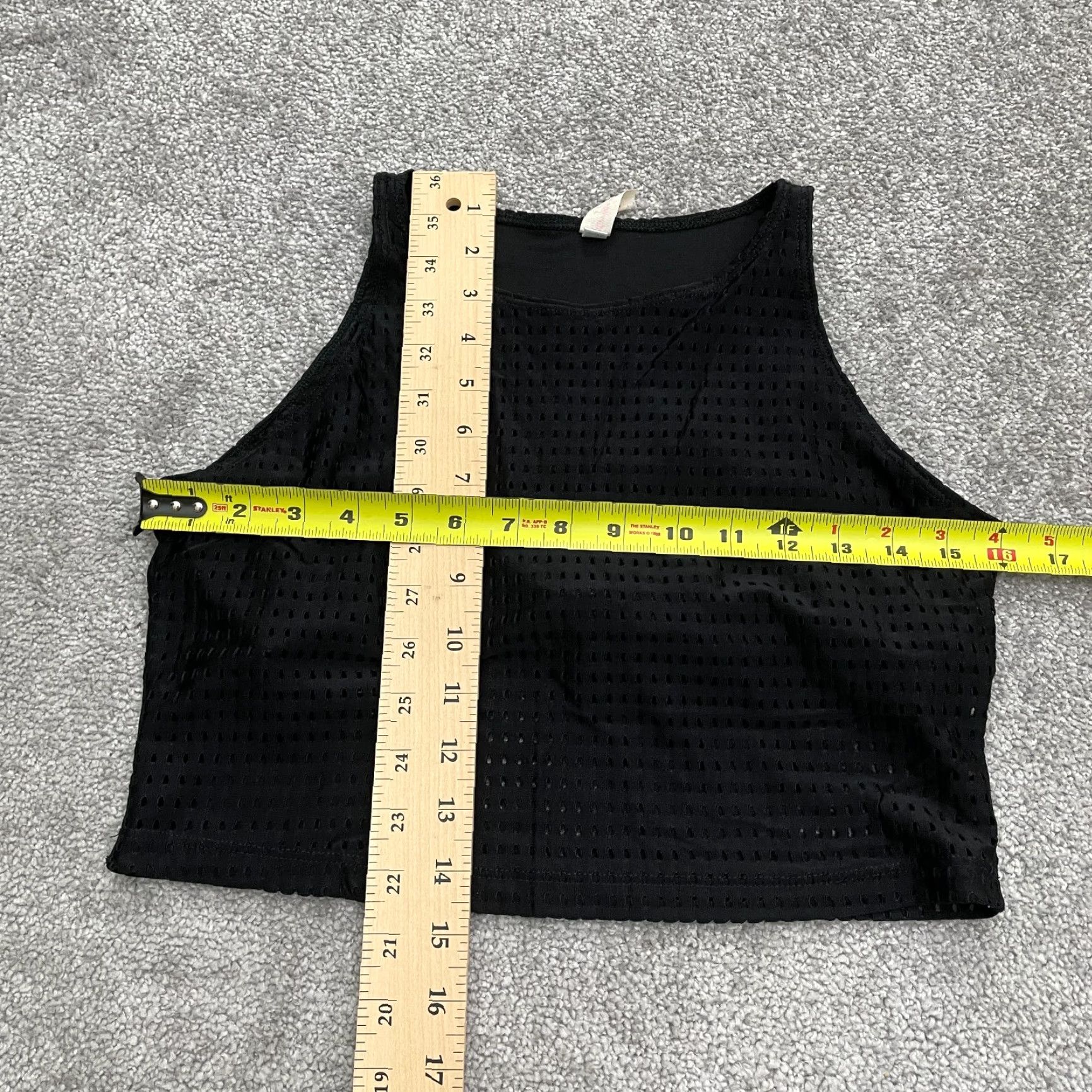 Free People Free People Movement x Onzie Active Cropped Tank Top Womens L Black Athletic Tank Size L / US 10 / IT 46 - 6 Thumbnail