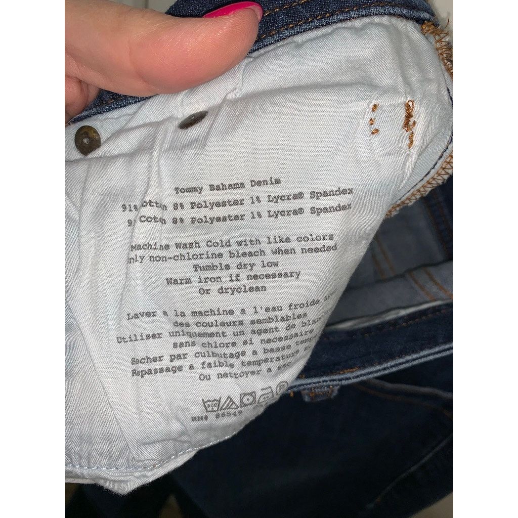 Tommy Bahama Tommy Bahama Women's Bootcut Jeans Size 14 Dark Wash Size 36" / US 14 / IT 50 - 4 Thumbnail