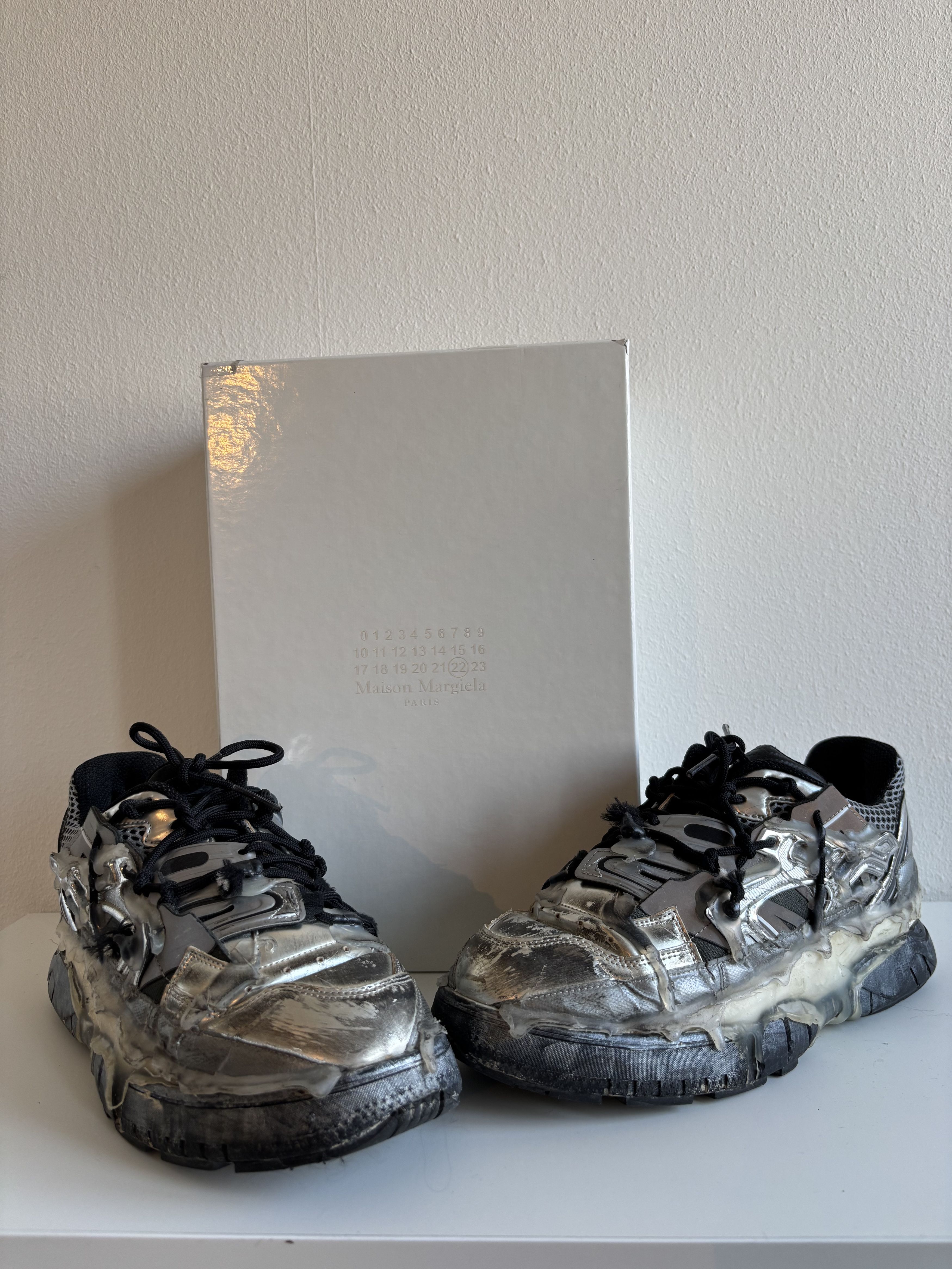 Maison Margiela Maison Margiela Fusion Silver Size US 8 / EU 41 - 1 Thumbnail