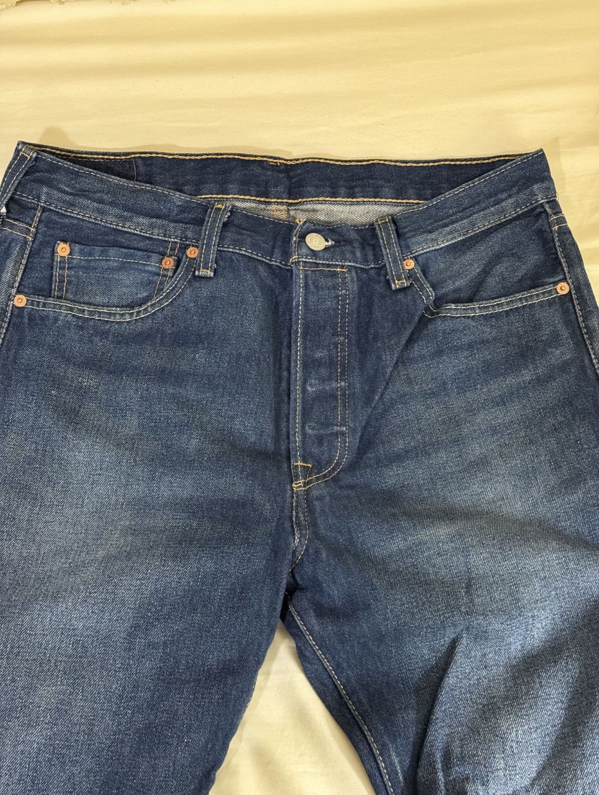 Levi's 34x34 501 Levis Jeans Size US 34 / EU 50 - 3 Thumbnail