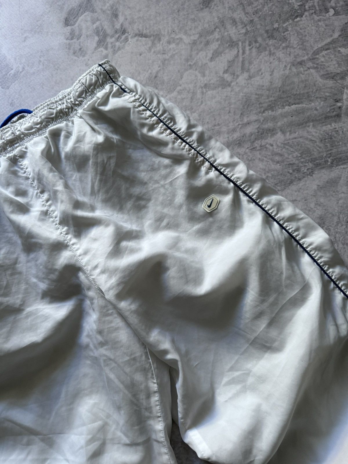 Nike × Vintage 00s Nike Vintage Nylon Joggers Baggy Pants Drill Size US 33 - 4 Thumbnail