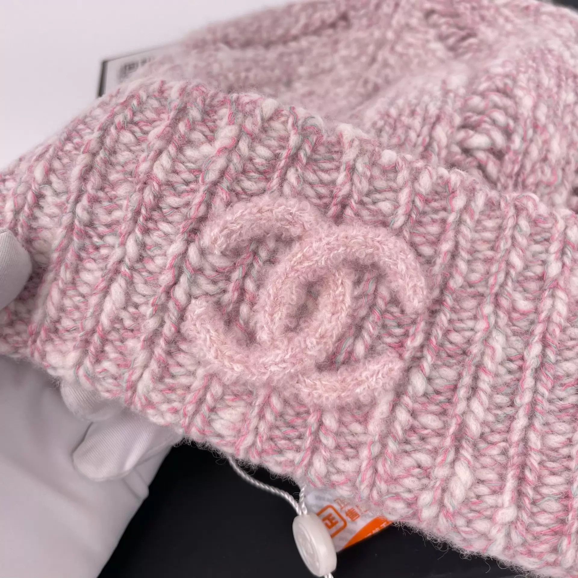 Chanel CHANEL 26C Pink Wool Beanie 55-60cm Size ONE SIZE - 8 Thumbnail