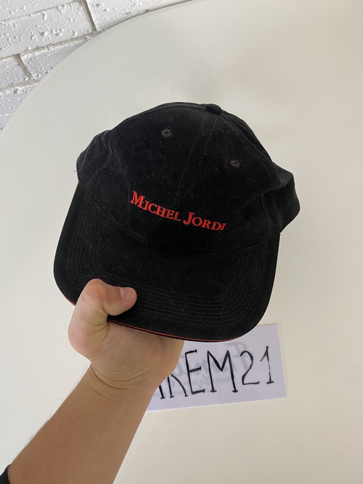 Vintage Michel Jordi cap hat Size ONE SIZE - 2 Thumbnail