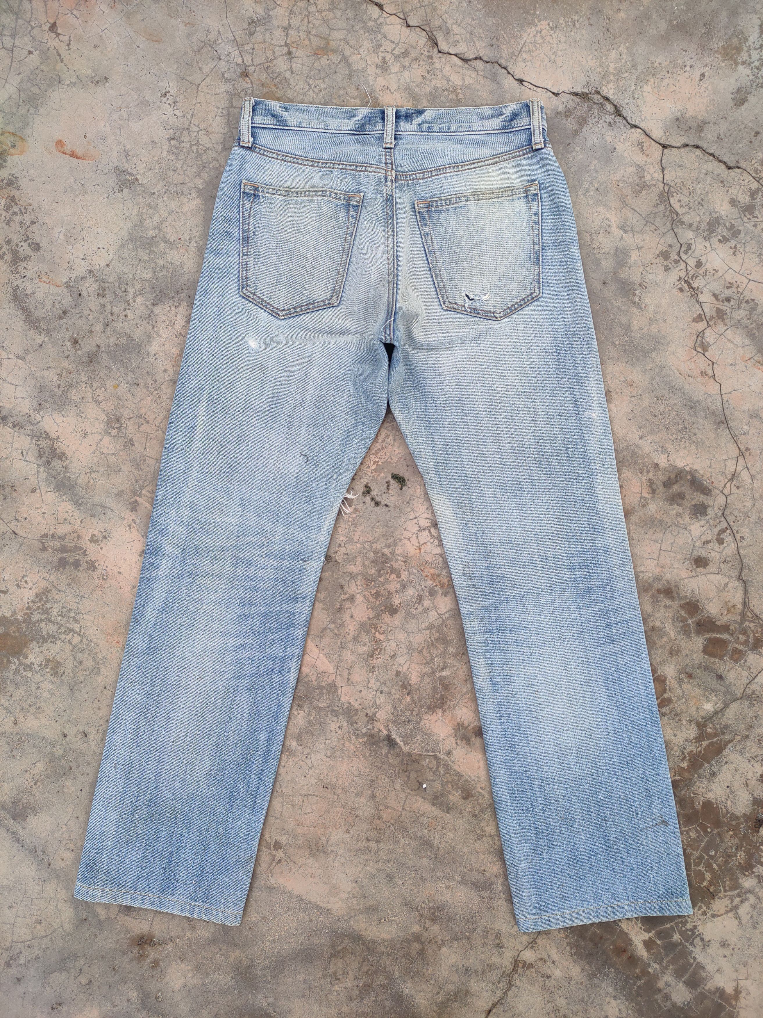 Japanese Brand VINTAGE JAPANESE FADED DISTRESSED JEANS DENIM PANTS Size US 30 / EU 46 - 7 Thumbnail