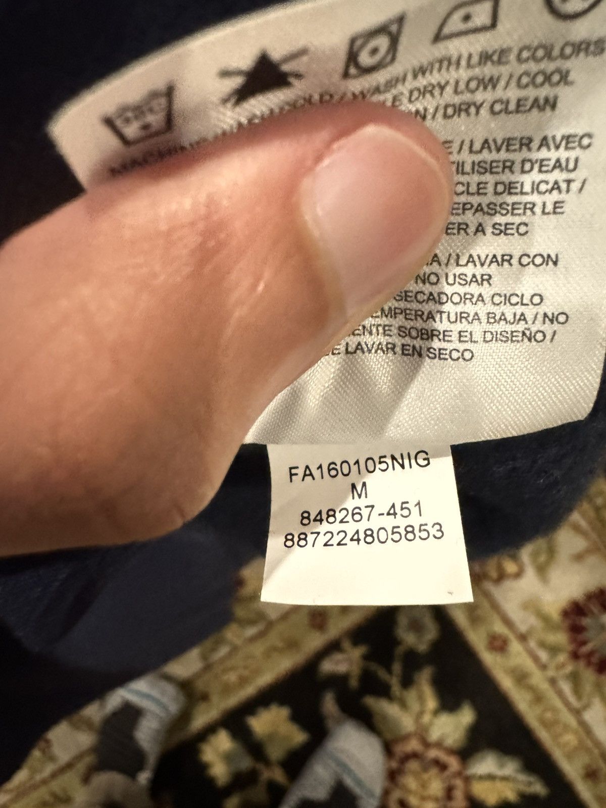 Jordan Brand Jordan Stars and Stripes Hoodie Size US M / EU 48-50 / 2 - 7 Thumbnail