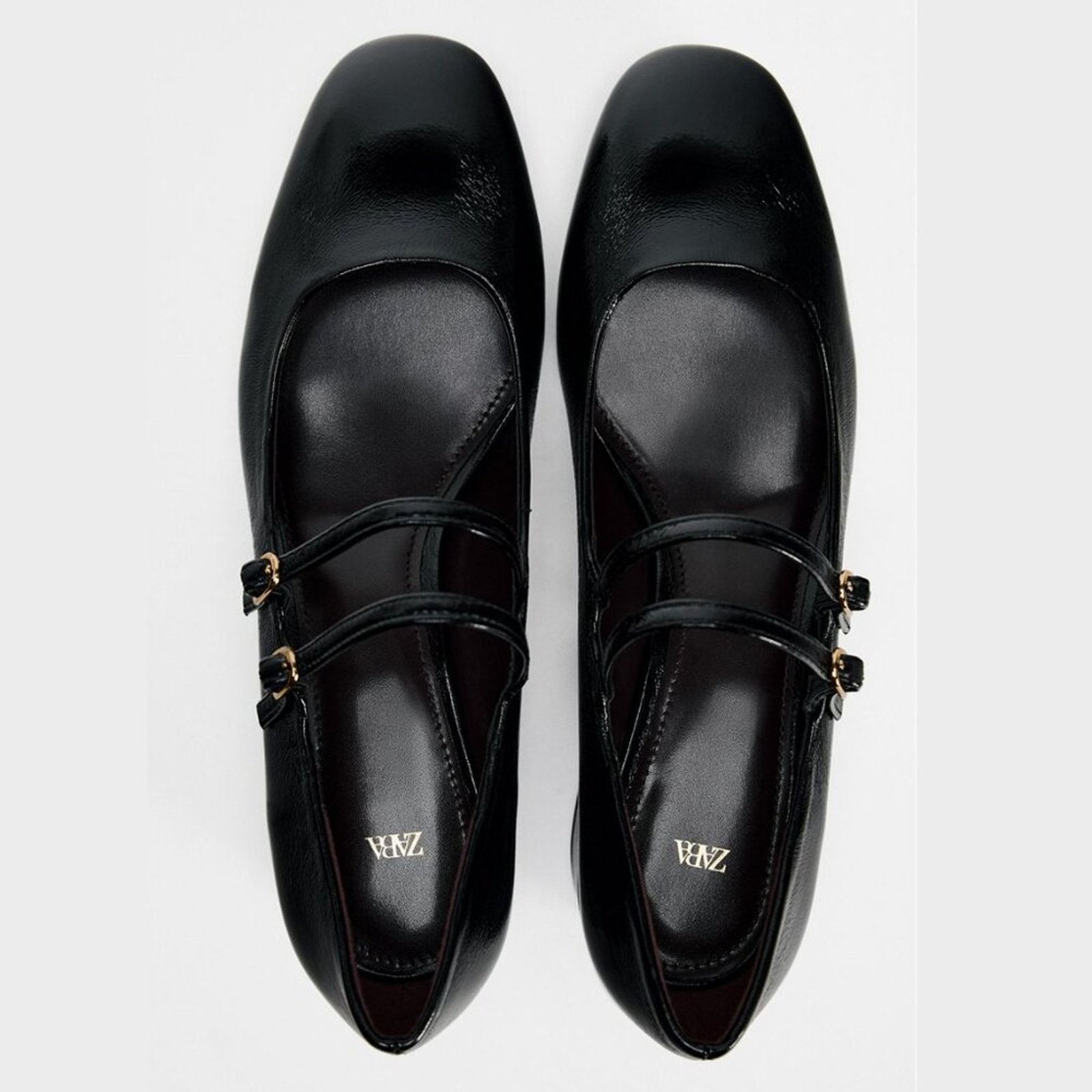 Zara ZARA Faux Patent Leather Heels Size US 9 / IT 39 - 7 Thumbnail