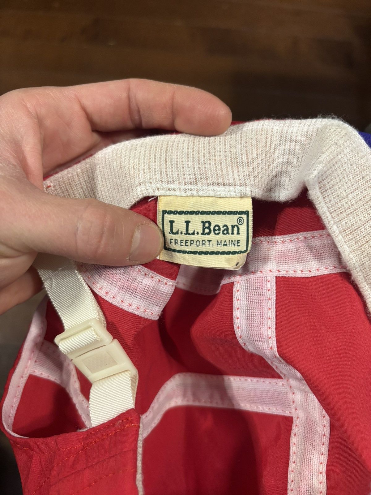 L.L. Bean Vintage 80s LL Bean 5 Panel Unstructured Ball Cap Hiking Hat Size ONE SIZE - 1 Thumbnail