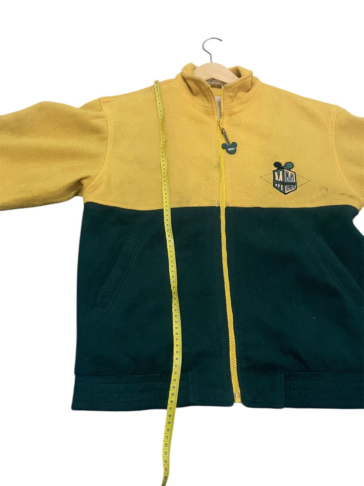 Disney Rare Mickey Mouse Disney Fleece Full Zip Jacket Mesh Lined Size US M / EU 48-50 / 2 - 5 Thumbnail