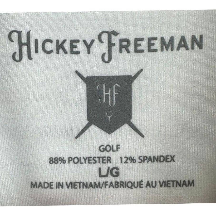 Vintage Hickey Freeman Polo Shirt Adult Large White Striped Golf Rugby Mens NEW Size US L / EU 52-54 / 3 - 4 Thumbnail