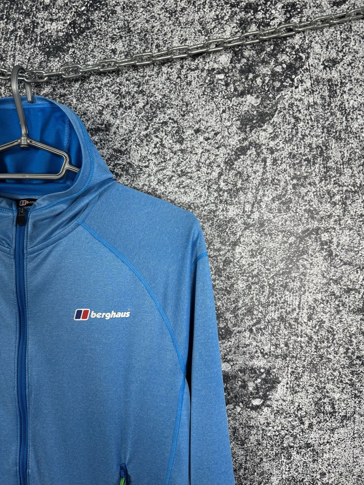 Berghaus Men’s Berghaus Elastic Full Zip Hoodie Pullover Blue Size S Size US S / EU 44-46 / 1 - 2 Thumbnail