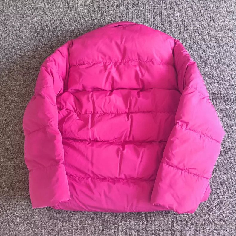 Balenciaga Balenciaga size 34 Women's Pink Loose Snap Down Puffer Jac Size S / US 4 / IT 40 - 2 Thumbnail