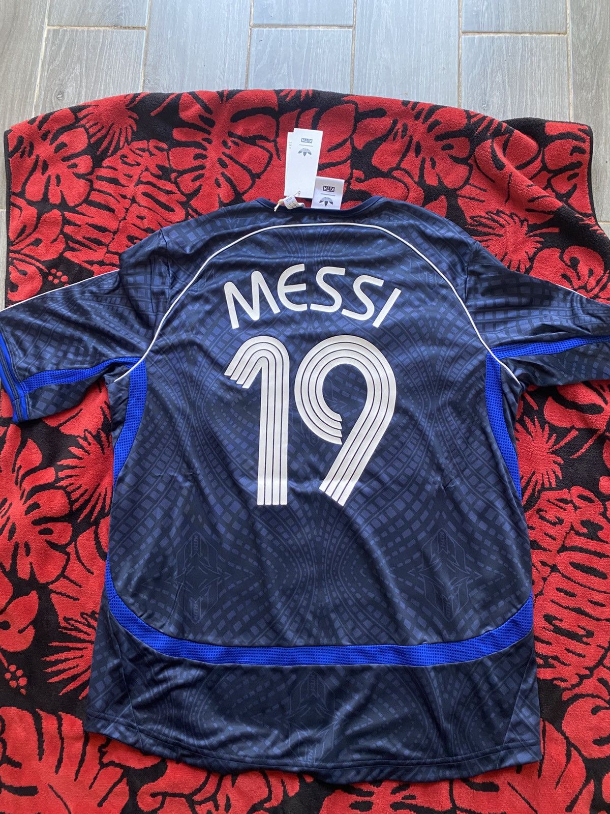 Kith Kith Adidas Messi Football Jersey Navy Medium Size US M / EU 48-50 / 2 - 2 Thumbnail