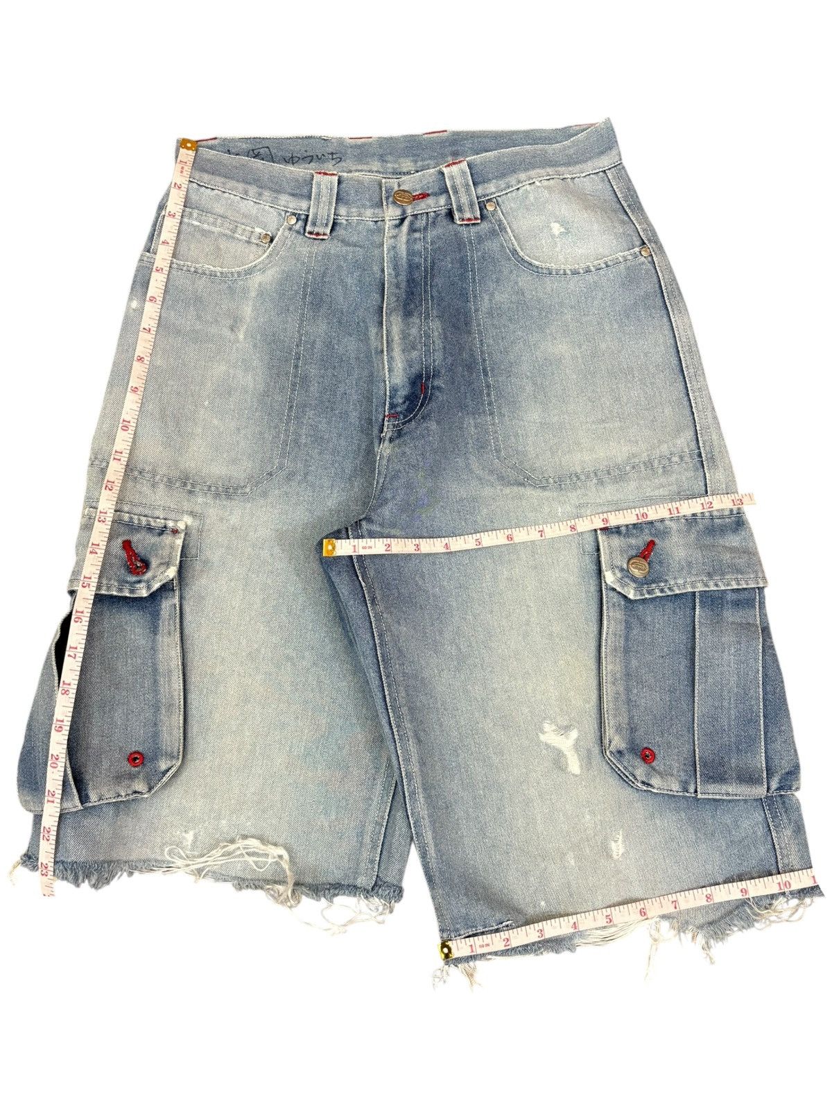 Ecko Unltd. Vintage Ecko Distressed Cargo Loose Jeans Size US 28 / EU 44 - 13 Thumbnail