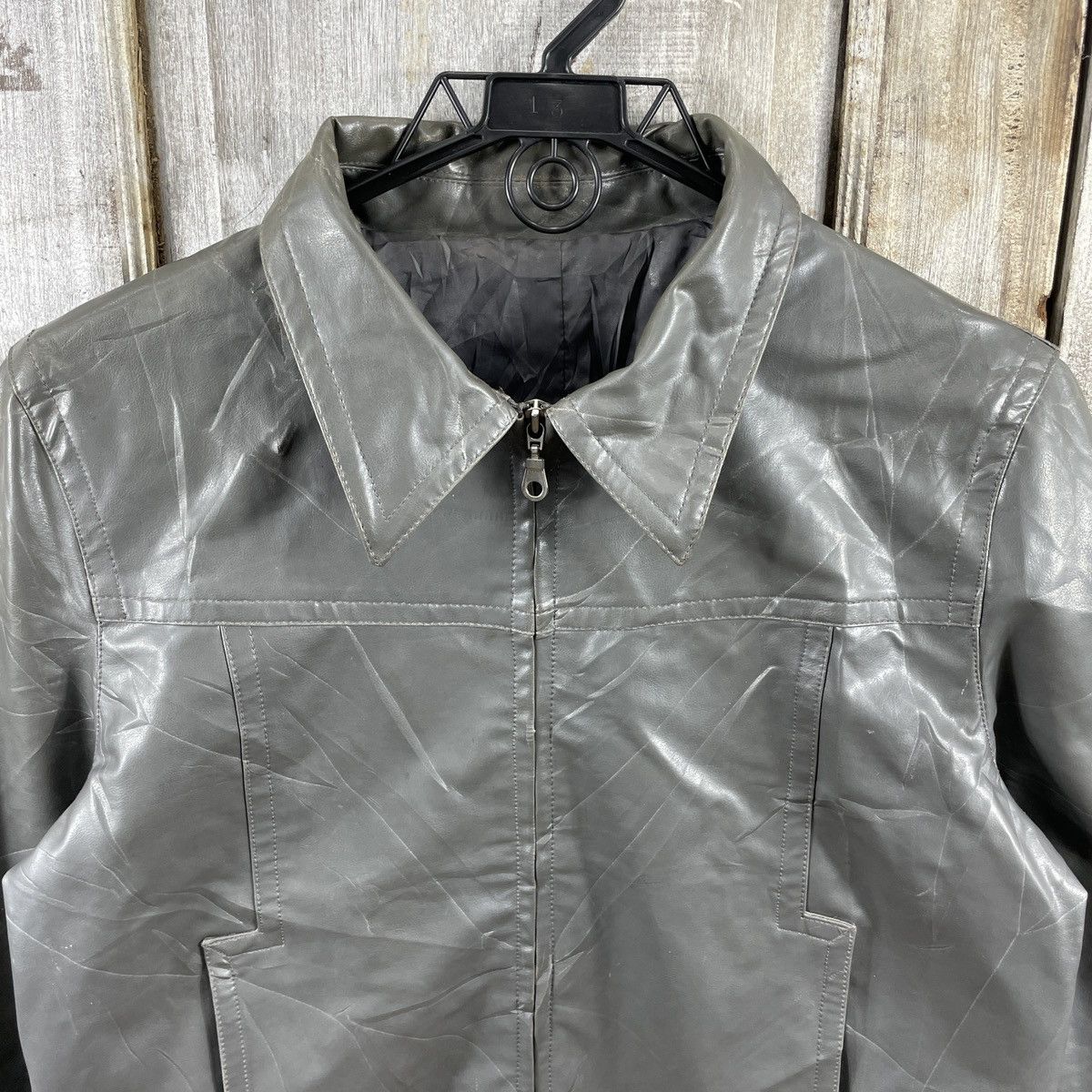 Vintage Vintage Sweet Orr Worker Leather Jacket Size US M / EU 48-50 / 2 - 4 Thumbnail