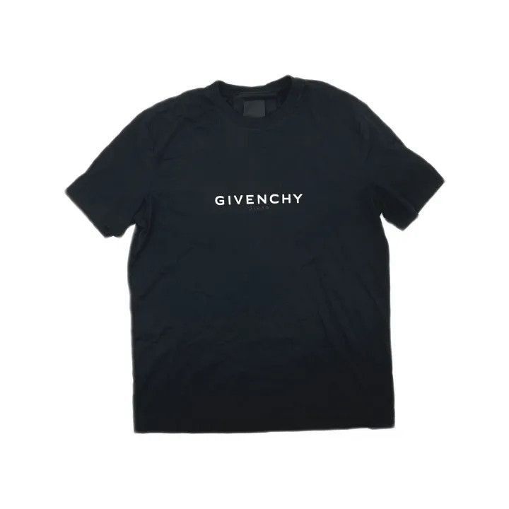 Givenchy Givenchy Givenchy SS21 Black Logo TShirt for Men -2507 Size US XXL / EU 58 / 5 - 2 Thumbnail