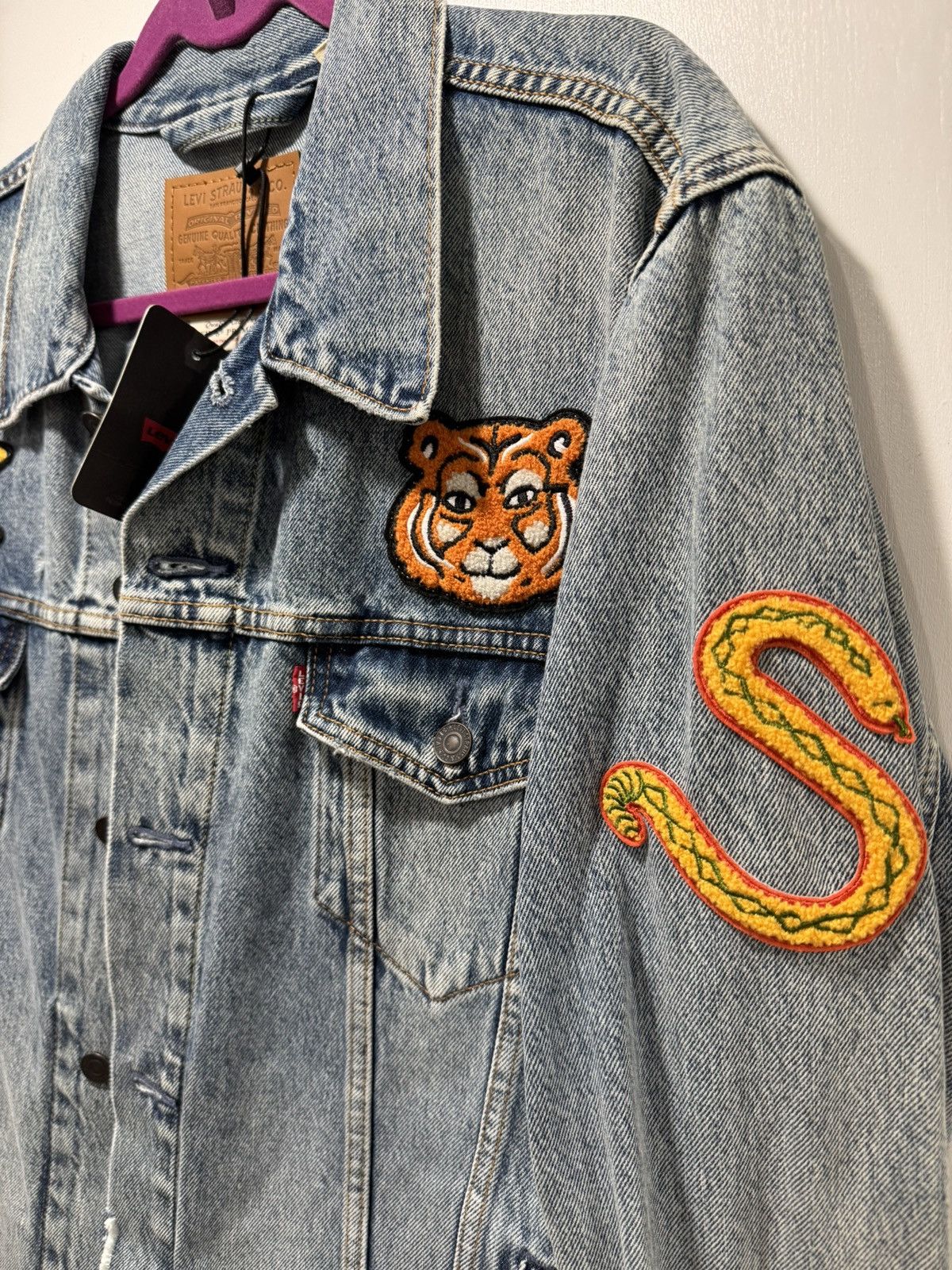 Levi's Levi’s Denim Jacket Size US L / EU 52-54 / 3 - 3 Thumbnail
