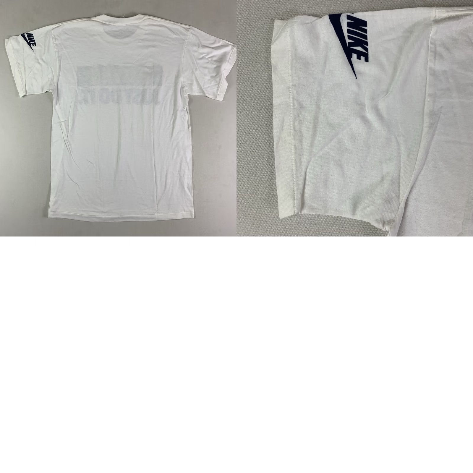 Nike VTG Nike Georgetown Hoyas Shirt Just Do It Mens Large Made in USA Single Stitch Crew Neck Short Sleeve White Basketball Mens Size US L / EU 52-54 / 3 - 8 Thumbnail