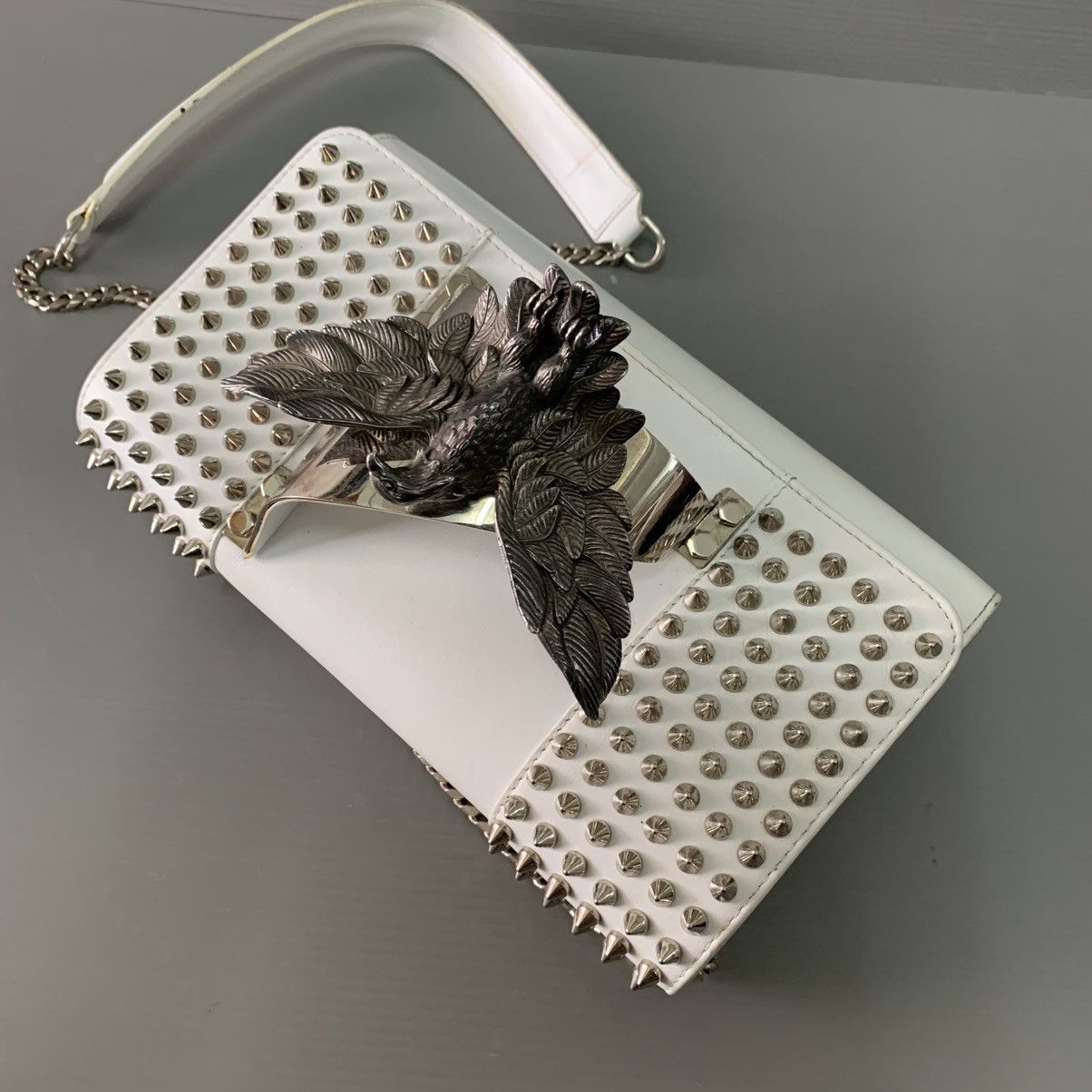 Philipp Plein 💥🔥HOT SALE🔥💥Authentic Philipp Plein Leather Slingbag Clutch Size ONE SIZE - 10 Thumbnail