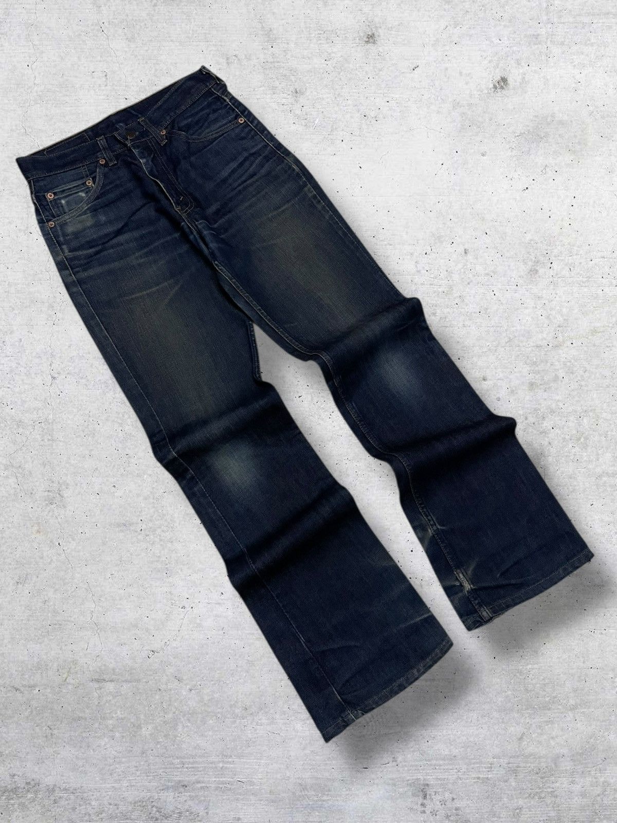 Levi's Vintage Clothing VINTAGE 517 LEVIS 90S DESIGNER USA FLARED DISTRESSED DENIM Size US 28 / EU 44 - 2 Thumbnail