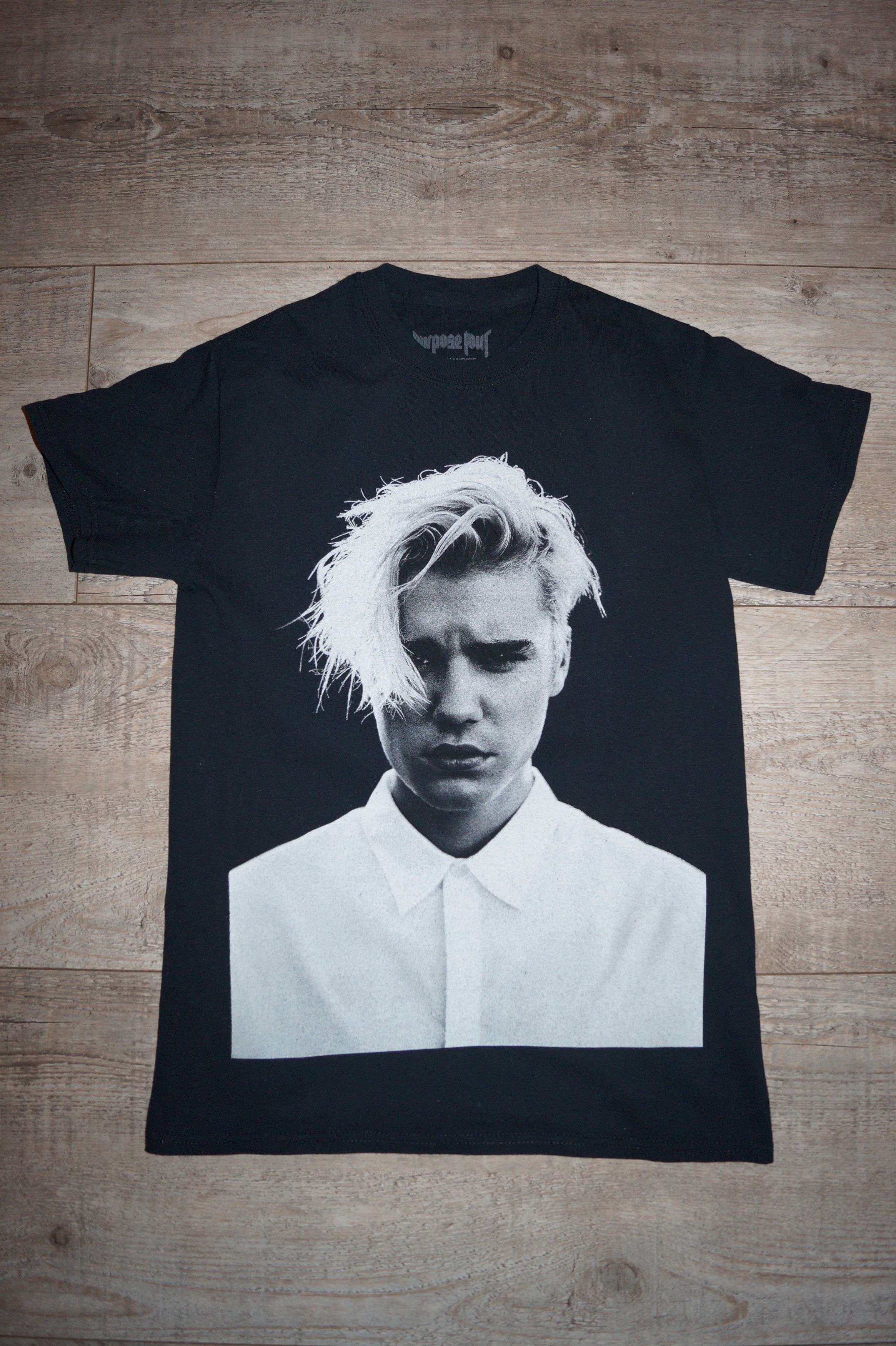 Justin Bieber Merch tour t-shirt Purpose Tour S size
