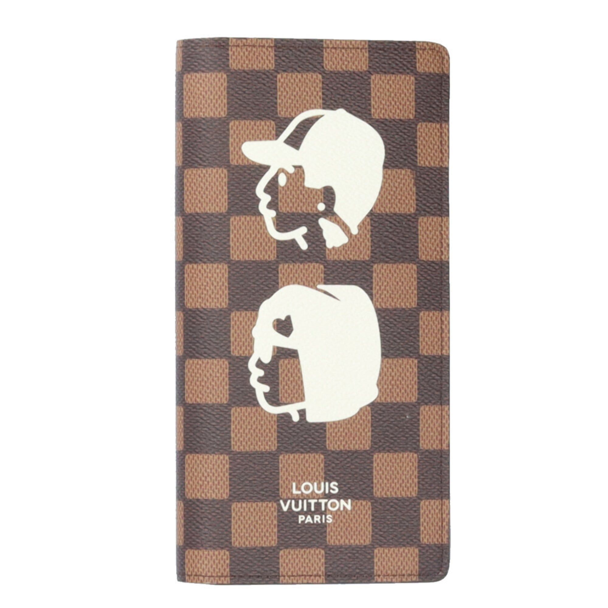 Louis Vuitton Louis Vuitton Pharrell Williams & NIGO Collaboration Portefeuille Brazza Damier Long Wallet N40780 Men's Women's Pre-owned LOUIS VUITTON Size ONE SIZE - 1 Thumbnail