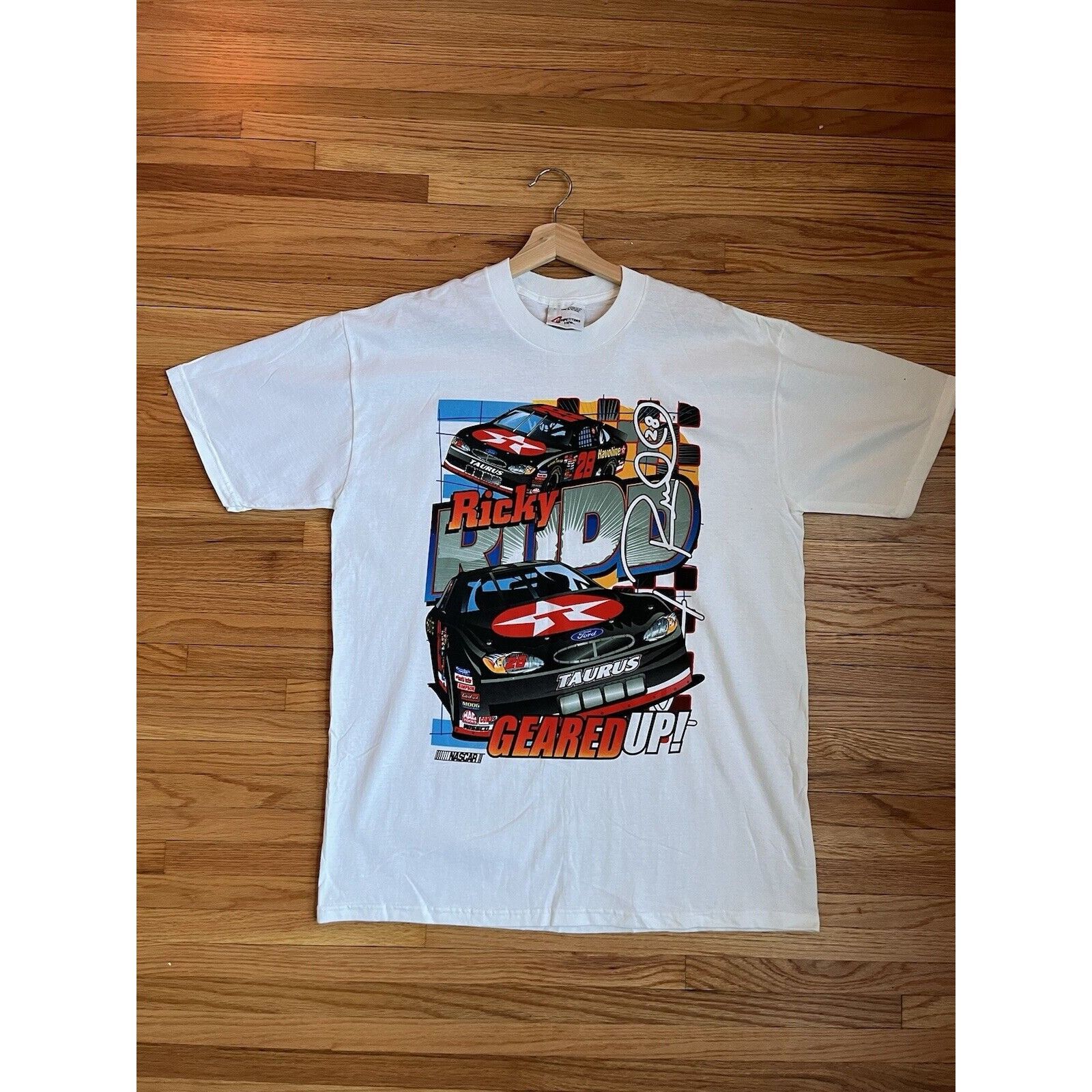 NASCAR VINTAGE NASCAR RACING RICKY RUDD FORD TAURUS GRAPHIC T SHIRT Size US L / EU 52-54 / 3 - 2 Thumbnail