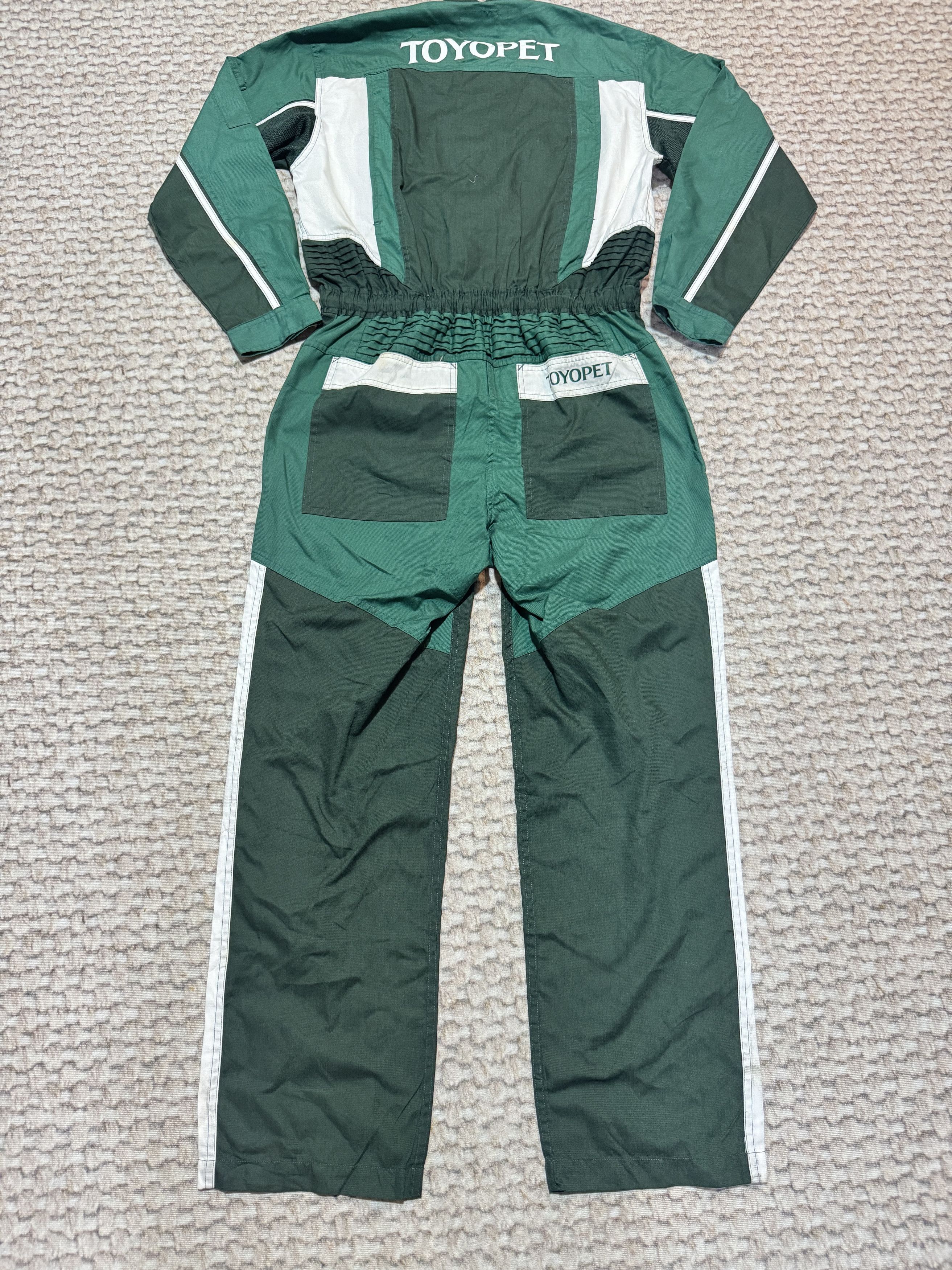 Sports Specialties Vintage Toyota Toyopet TRD Techno Coverall Dirty Oil Size L Size US 33 - 2 Thumbnail