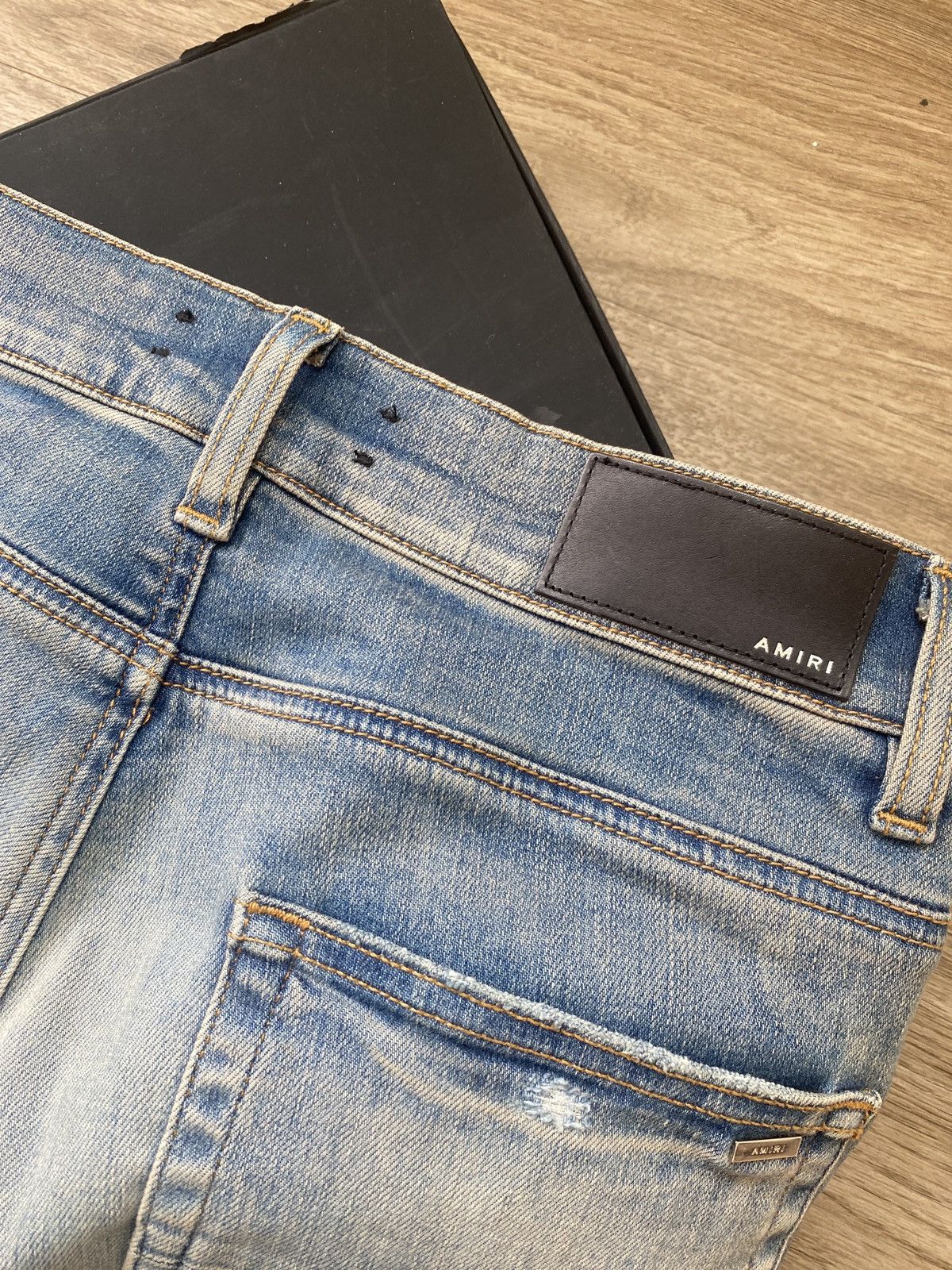 Amiri Rare patchwork sashiko stitched amiri jeans Size US 30 / EU 46 - 5 Thumbnail