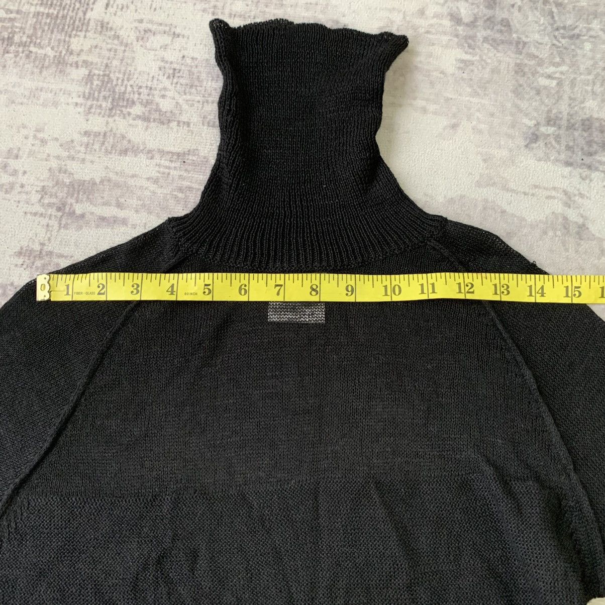 ATSURO TAYAMA Atsuro Tayama Turtleneck Mesh Top Size S / US 4 / IT 40 - 8 Thumbnail
