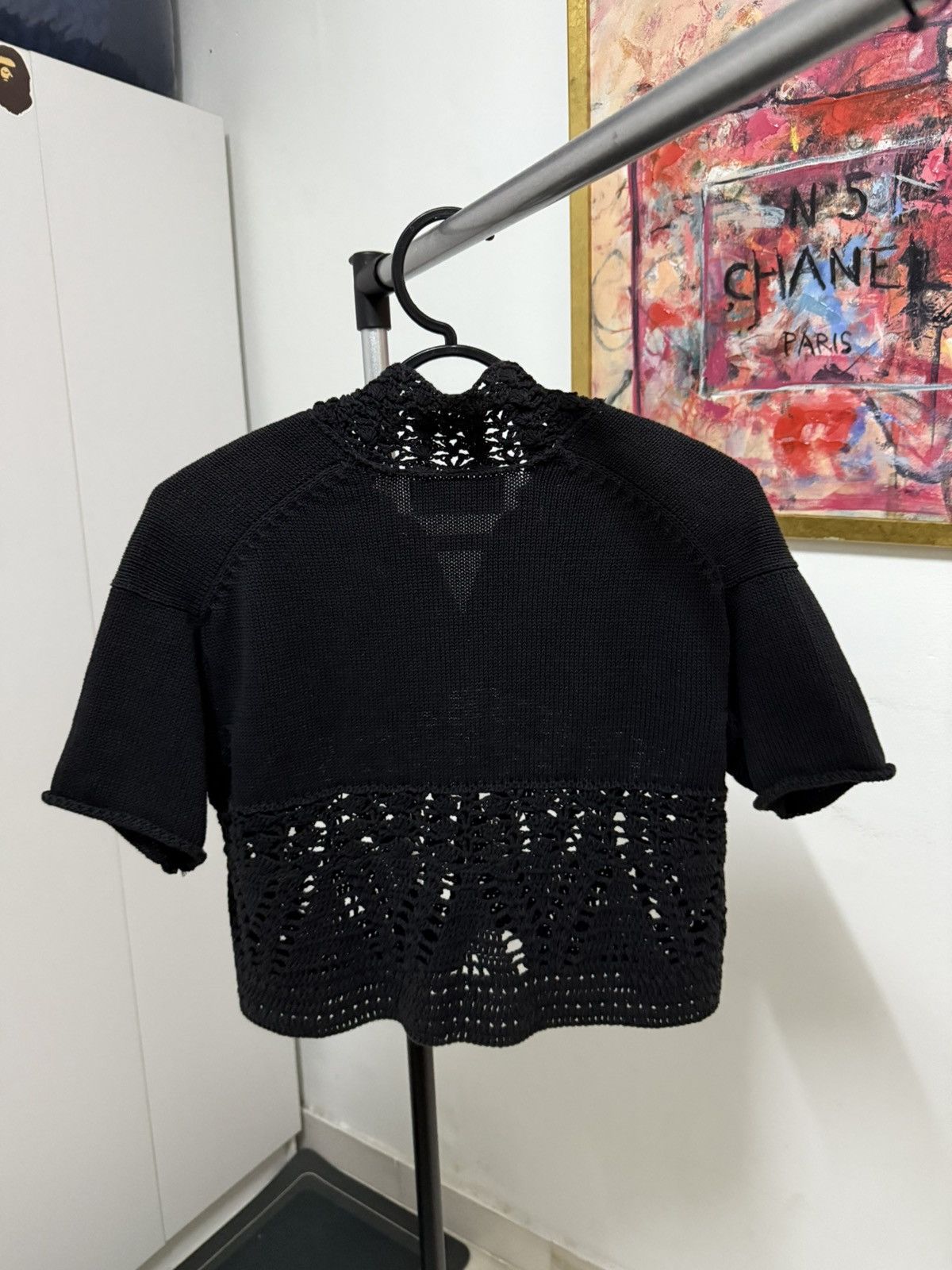 Comme des Garcons Tricot comme des garcons crop top crocheted Size S / US 4 / IT 40 - 4 Thumbnail