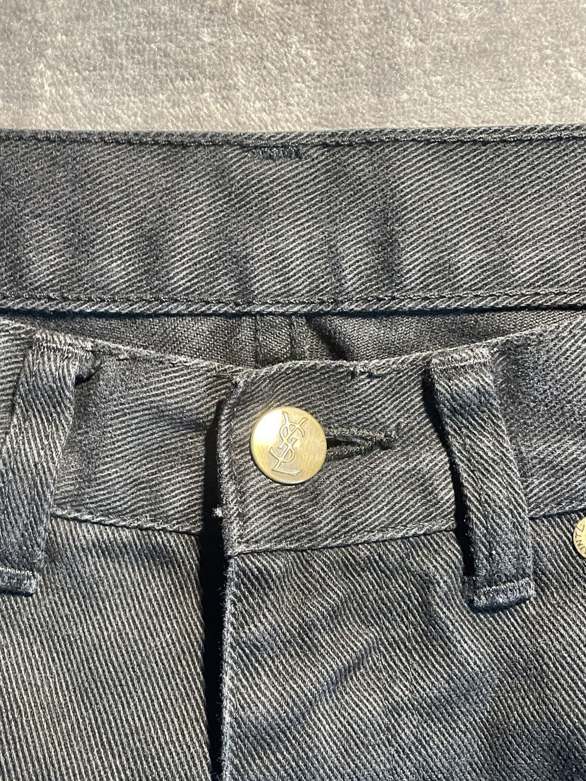 Yves Saint Laurent Jeans YSL Black Size US 34 / EU 50 - 4 Thumbnail