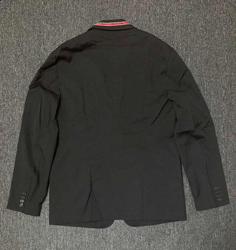 Givenchy Givenchy Black Wool Blazer Verified Wool Fabric Size US XL / EU 56 / 4 - 5 Thumbnail