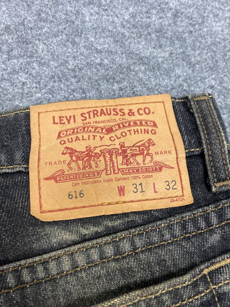 Levi's vintage levis 616 distressed denim nice design Size US 32 / EU 48 - 7 Thumbnail