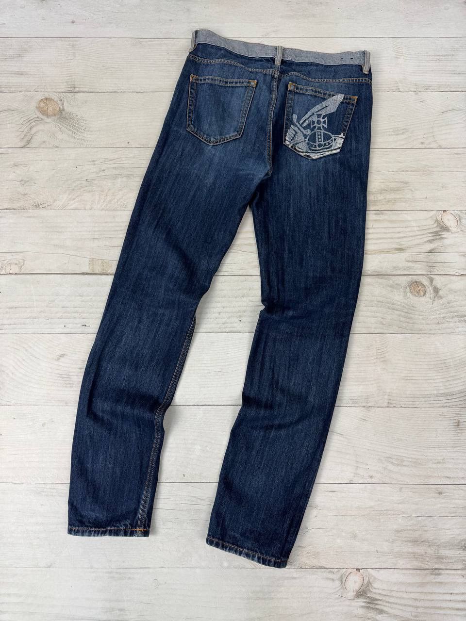 Vivienne Westwood Vivienne Westwood Anglomania Denim Jeans Big Logo Y2K Size US 30 / EU 46 - 1 Thumbnail