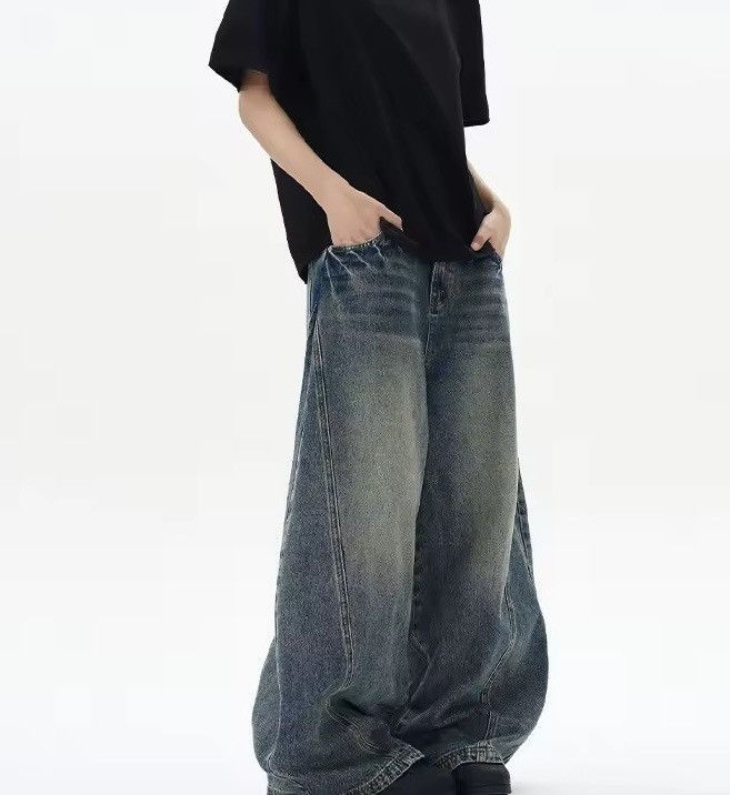 Jean Amamiya x Arisa Washed Baggy Denim Jeans Size US 31 - 6 Thumbnail