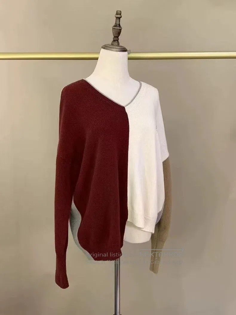 Loewe Loewe Contrast Color Knit Top Size M / US 6-8 / IT 42-44 - 2 Thumbnail