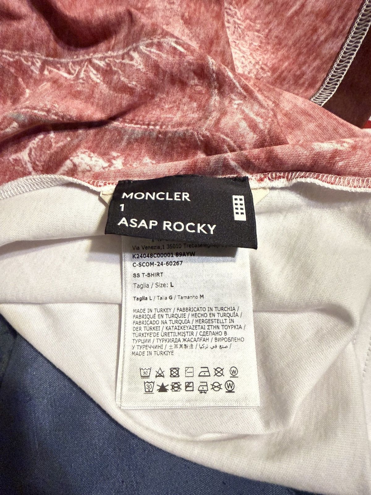 Moncler Genius Moncler Genius X ASAP Rocky Puffer T-Shirt Size US L / EU 52-54 / 3 - 5 Thumbnail