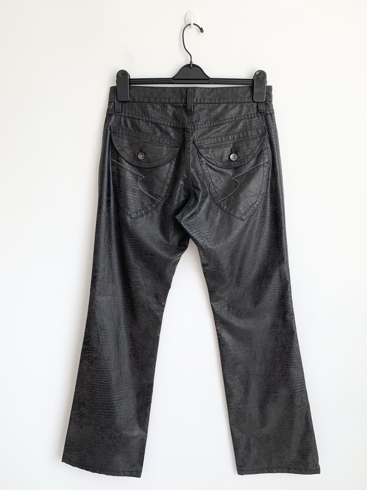 Japanese Brand 2000s Semantic Design Boot Cut Pant Size US 31 - 2 Thumbnail